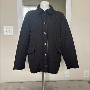 Chico's Black Quilted Jacket